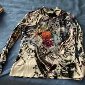 Alberto Makali multi color Knit Top